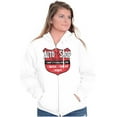 thumbnail image 3 of Auto Shop Funny Mechanic Fix It Humor Zip Up Hoodie Men's Women's Brisco Brands M, 3 of 6