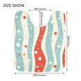 thumbnail image 5 of Yayeee Bath Rug for Bathroom Floor Non Slip Rectangle Fluffy Soft Absorbent Mat, 16"x24", Light Blue Pattern, 5 of 7