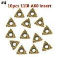 thumbnail image 1 of 10 Pcs 40 Types Embouts en Carbure CNC Outil de Tour de Lame + Boîte, 1 of 5