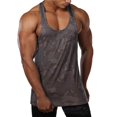 thumbnail image 2 of Débardeur de Sport Sans Manches pour Hommes en Coton Pur, 2 of 2