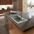 thumbnail image 3 of Houzer Bellus 33 in Stainless Steel Topmount 1-hole Single Bowl Kitchen Sink with Strainer and Grid - BLS-3322, 3 of 7