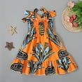 thumbnail image 2 of TAIAOJING Toddler Girls Traditional Style Sleeveless Suspenders Dress Kids Ankara Princess Dresses For 2-3 Years, 2 of 6