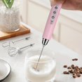 thumbnail image 1 of Milk Frother Sakgos, portátil recargable, eléctrico, 3 velocidades, 1 of 7