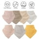 thumbnail image 2 of 7 baberos pequeños unisex, multiusos, flexibles y protectores de ropa., 2 of 8