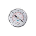 thumbnail image 1 of Eigraketly Medidor de presión de aire de 1/8 pulgadas, indicador neumático hidráulico Industrial portátil, interfaz roscada de barómetro de esfera Herramientas eléctricas Eigraketly TO008996-00B, 1 of 6