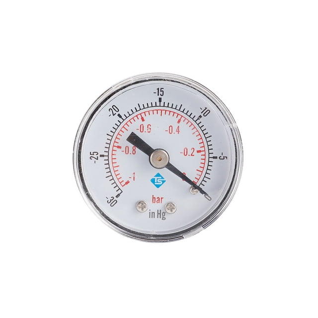Eigraketly Medidor de presión de aire de 1/8 pulgadas, indicador neumático hidráulico Industrial portátil, interfaz roscada de barómetro de esfera Herramientas eléctricas Eigraketly TO008996-00B
