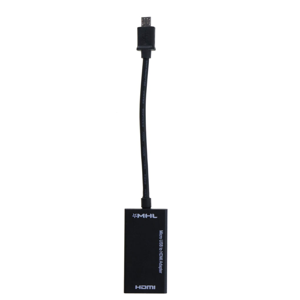 yan MHL Micro USB to HDMI Adapter Cable for Samsung Galaxy S2 Note HTC Evo 3D 6Ft