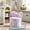 Colorful Purple, variant on Guyou Cute Kids Storage Stool, Upholstered Kids Reading Chair with Butterfly Shaped Back, Faux Fur Toddler Chair with Storage for Playroom Kindergarten Bedroom, Pink