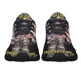 thumbnail image 5 of US Veteran Day Jesus ChriStAnd The American flag Soldier Shoes Sneakers Black Size 10, 5 of 7