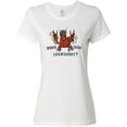 thumbnail image 3 of Inktastic WHO'S YOUR CRAWDADDY? Mardi Gras Crayfish Women's T-Shirt, 3 of 5