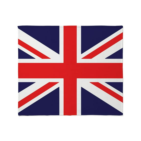 CafePress - Union Jack Throw Blanket - Soft Fleece Throw Blanket, 50"x60" for All Ages