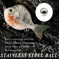 thumbnail image 4 of BESTSKY 1PCS 9CM 34.5G Glide Bait Single-jointed Plastic Swimbait Sunfish Fishing Bass Lures, 4 of 6