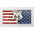 thumbnail image 1 of Sommers, Mindy 24x14 White Modern Wood Framed Museum Art Print Titled - Texas 66, 1 of 4
