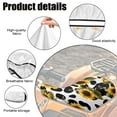 thumbnail image 6 of Uorisanigo ATV Seat Cover Waterproof Sunflower Cow Print Four-Wheeler Seat Cover for Polaris Sportsman 570 450 850, Polaris Scrambler 400 500 850 1000, Honda Rancher 420, 6 of 7