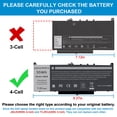 thumbnail image 2 of Batería TREE.NB J60J5 55Wh 7.6V Compatible para Dell E7470 E7270, 2 of 8