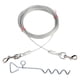 thumbnail image 2 of Cable de para mascotas y para perros - Correa de de alambre de material acero de doble cabeza Correa de metal para perros resistente a 3m Salvador Estacas para atar mascotas, 2 of 8