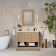 thumbnail image 3 of James Martin Vanities D225-V48-3Enc Solene 48" Free Standing Single Basin Poplar Wood, 3 of 7