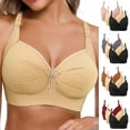 thumbnail image 2 of Fengactive 3PCS Womens​ Plus Size Bras Push Up Full Coverage Wireless Bras Soft Everyday Bra with Adjustable Straps 2025, 2 of 6