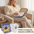 thumbnail image 4 of Xixirimido Cute Cat Starry Night Print Bible Cover Case Large Quilted Bible Carrying Case with Handles & Bookmarks Bible Study Supplies & Accessories Christian Gifts for Church, 4 of 7