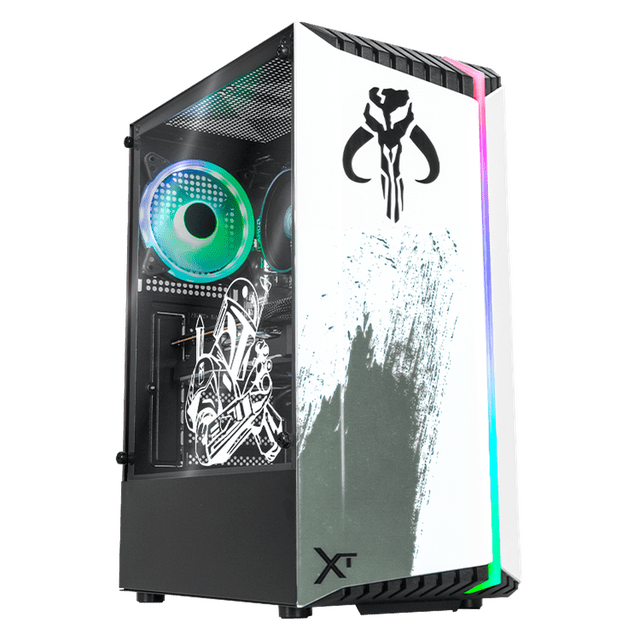 Xtreme PC Gaming AMD Radeon RX 6650 XT Ryzen 7 5700G 32GB SSD 500GB 3TB WIFI Mandalorian Brown
