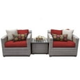 thumbnail image 1 of Catalina 3 Piece Outdoor Wicker Patio Furniture Set 03a, 1 of 6