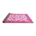 thumbnail image 2 of Ahgly Company Indoor Round Oriental Pink Traditional Area Rugs, 4' Round, 2 of 4