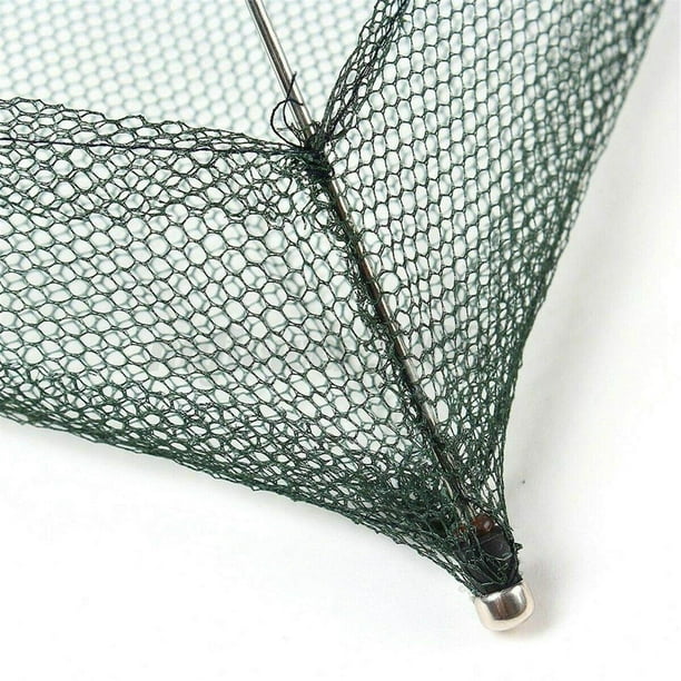Maoww 60cm Folded Fishing Net Small Fish Shrimp Minnow Crab Baits