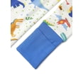thumbnail image 3 of ATAIKU 3-24M Newborn Baby Zipper Footless / Footed Pajamas Bamboo Long Sleeve Sleepers Sleep 'N Play for Infant Toddler Boys - Dinosaur, 3 of 8