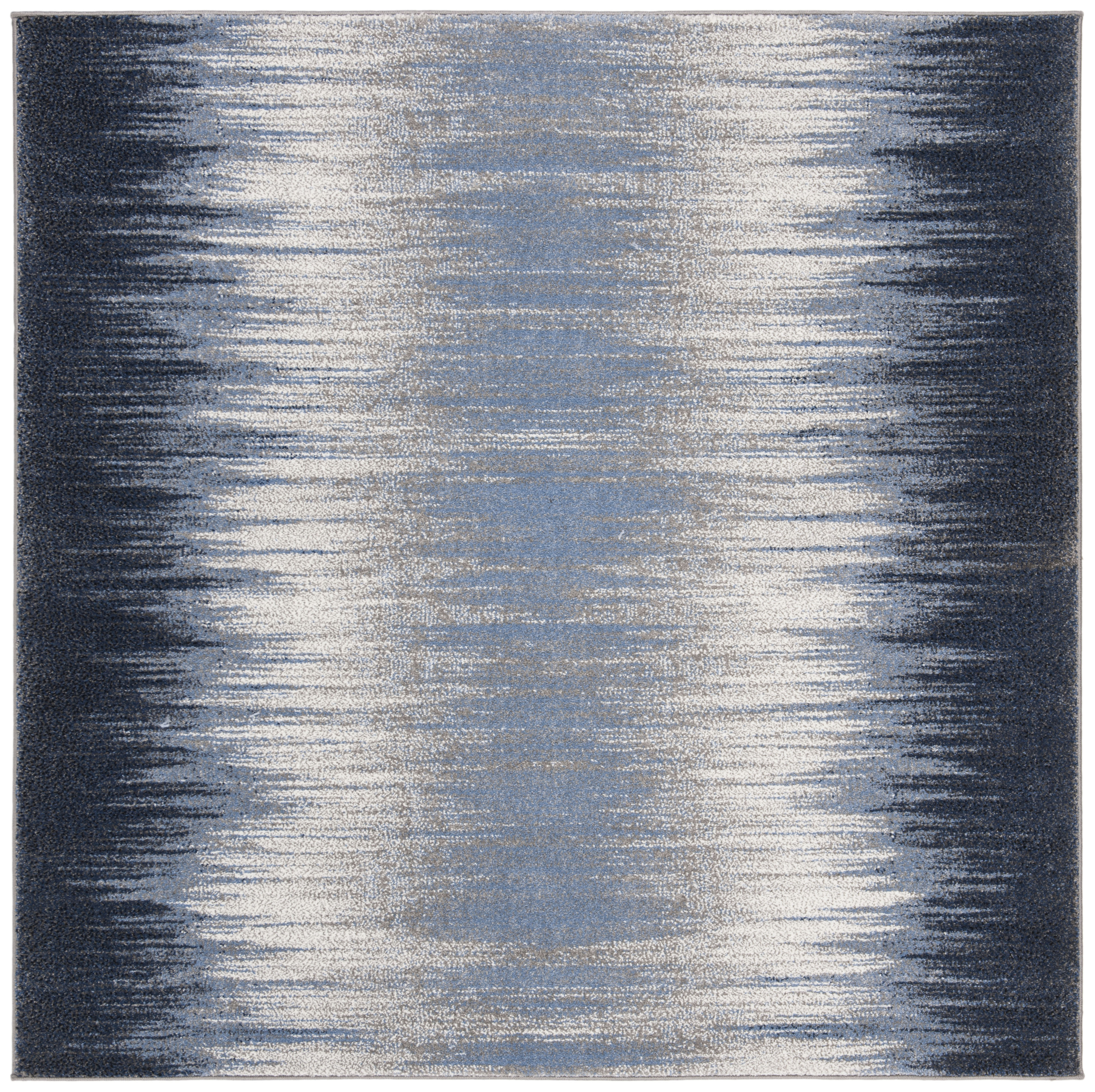 Safavieh Galaxy Charlene Abstract Area Rug, Blue/Navy, 5'3" x 5'3" Square