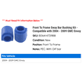 thumbnail image 2 of Front To Frame Sway Bar Bushing Kit - Compatible with 2004 - 2009 GMC Envoy 2005 2006 2007 2008, 2 of 2