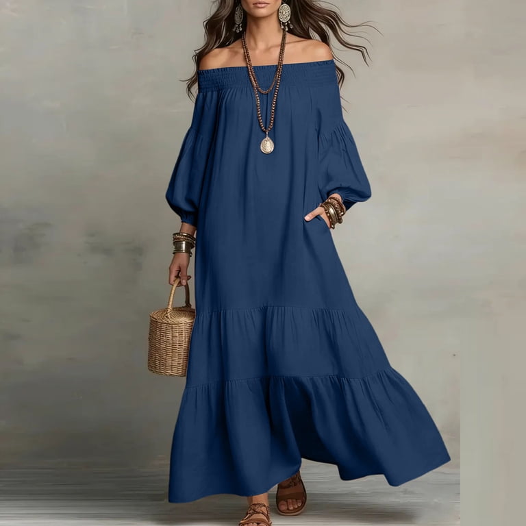 balloon dresses for women Long Sleeve Our Round Neck Balloon Sleeve Shift Dress Features Orbelle mini balloon dress