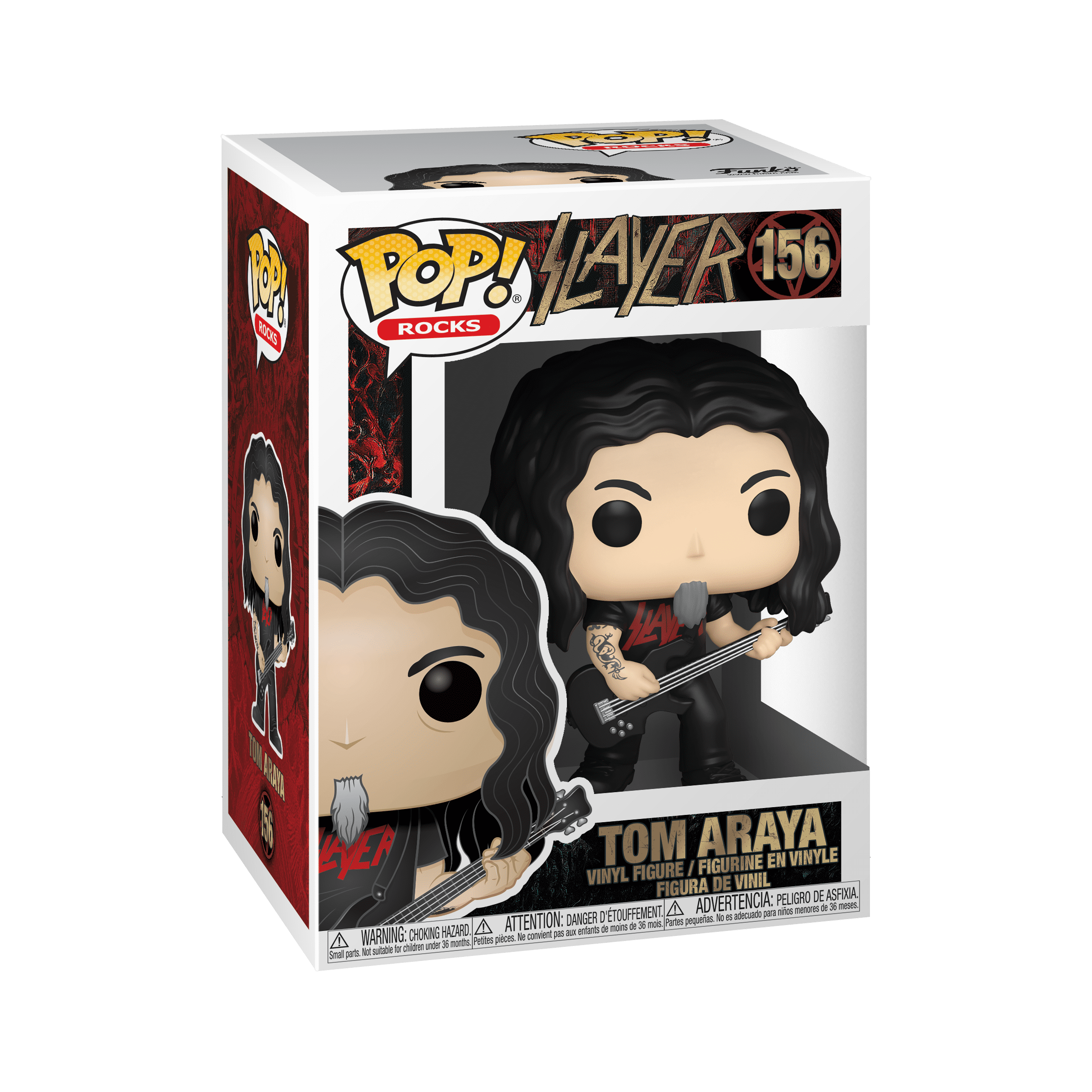 Funko POP! Rocks: Slayer - Tom Araya - Walmart.com - Walmart.com