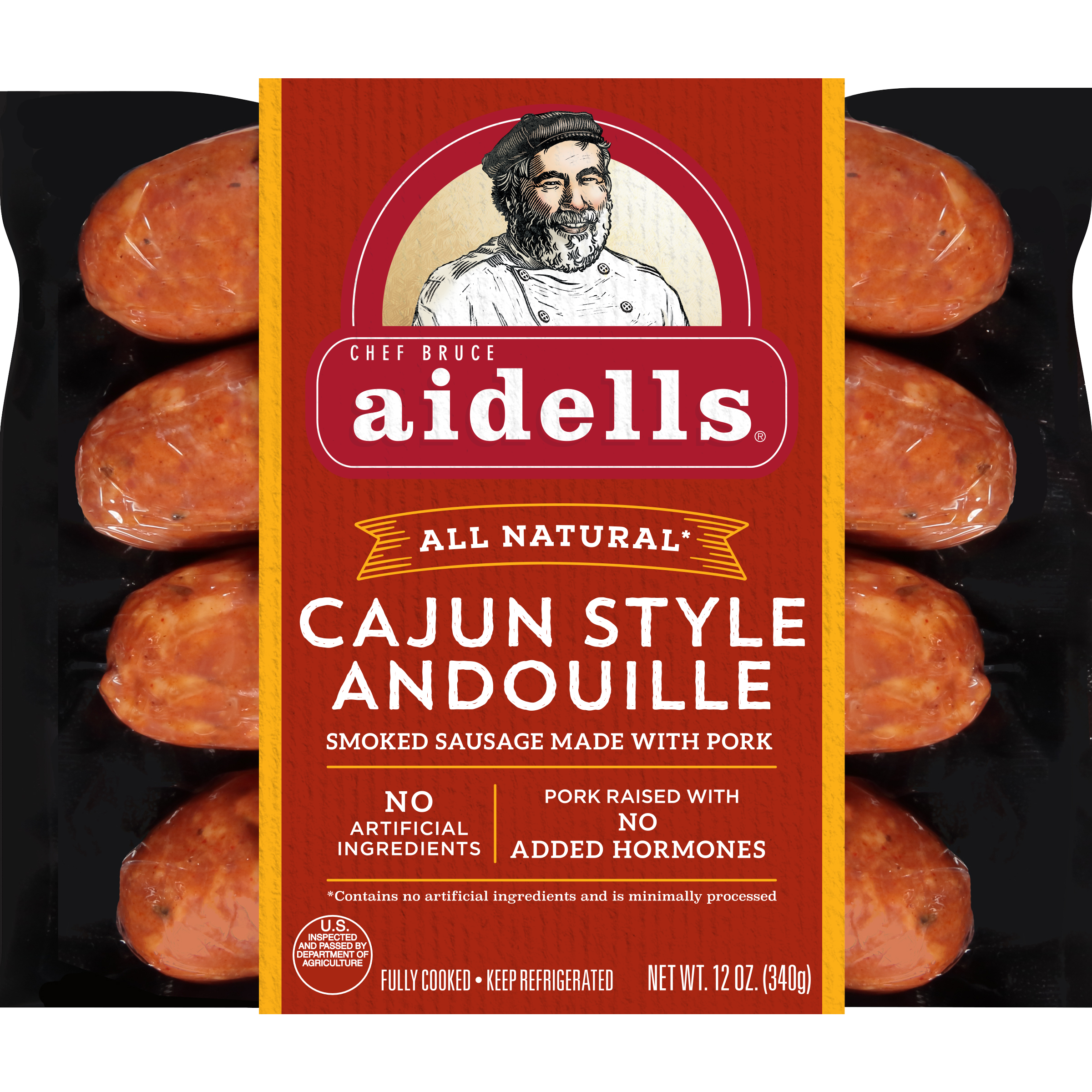 Aidells™ Smoked Pork Sausage, Cajun Style Andouille