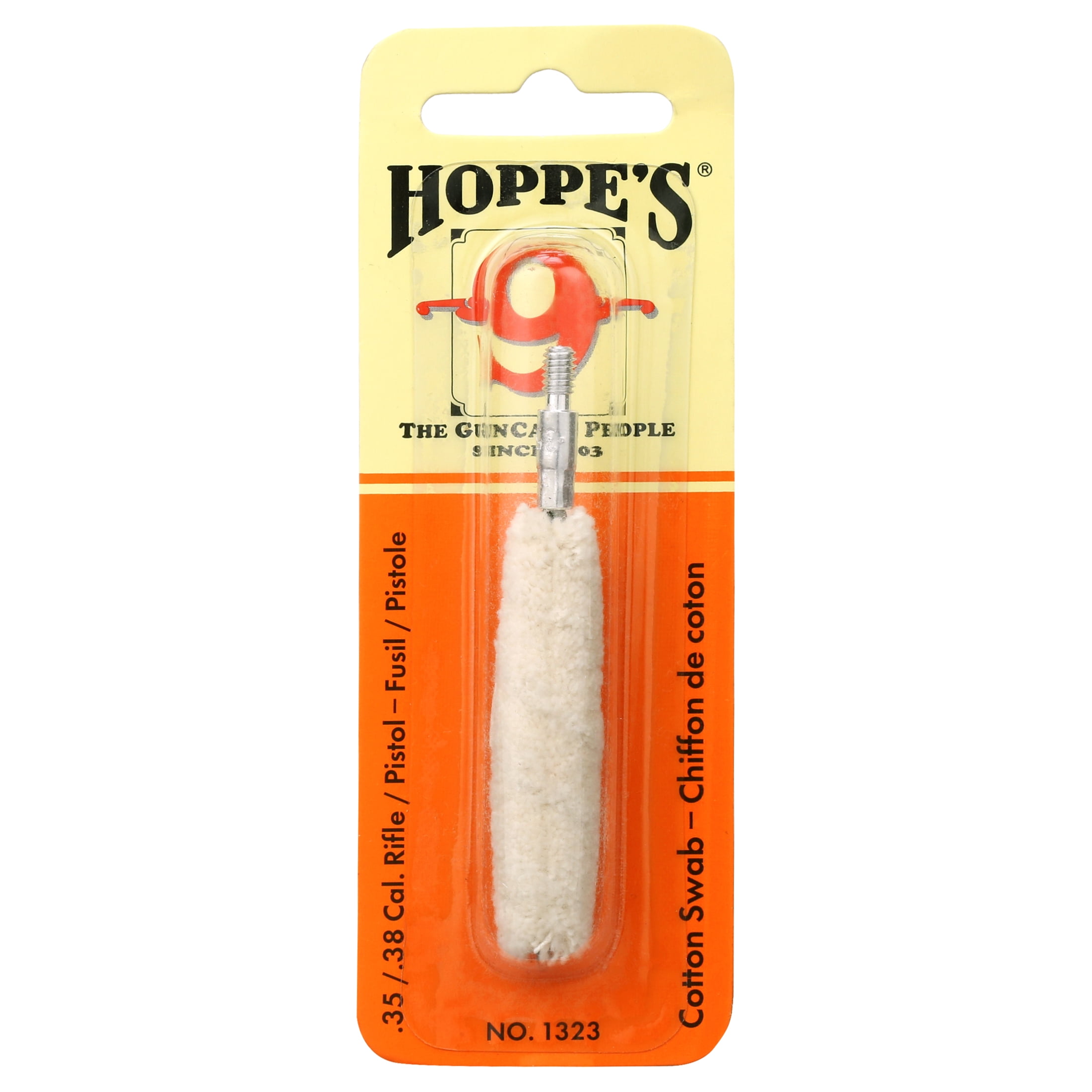 Hoppes Cleaning Swabs, 35/38 Cal