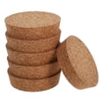 thumbnail image 1 of Miangastore Soft Wood Cork Lids for Glass Bottles 6Pcs, 1 of 9