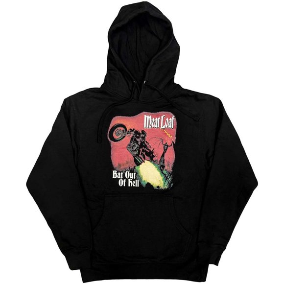 Meat Loaf Adult Bat Out Of Hell Pullover Hoodie