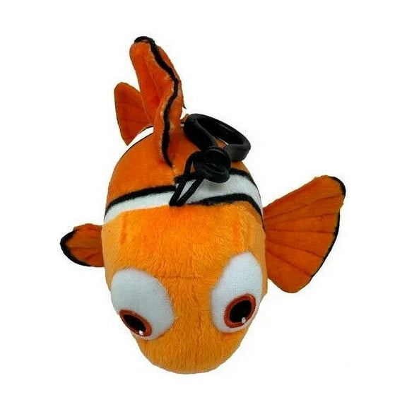Finding Nemo Mini Plush Keychain Keyring Key Ring 4" New Authentic