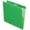 Bright Green, variant on Reinforced Hanging File Folders, Letter Size, Red, 1/5 Cut, 25/BX (4152 1/5 RED)