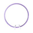 thumbnail image 3 of HILABEE Embroidery Hoop 21cm Circle Loop for DIY Projects Party Embellishment Sewing violet, 3 of 9
