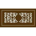 thumbnail image 3 of Vision Studio 24x14 Black Modern Framed Museum Art Print Titled - Shoji Screen in Brown I, 3 of 5