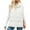 White, variant on Puffer Vest Women Sleeveless Zip Up Outerwear Stand Collar Quilted Vest Warm Winter Jackets Coats with Pockets White L
