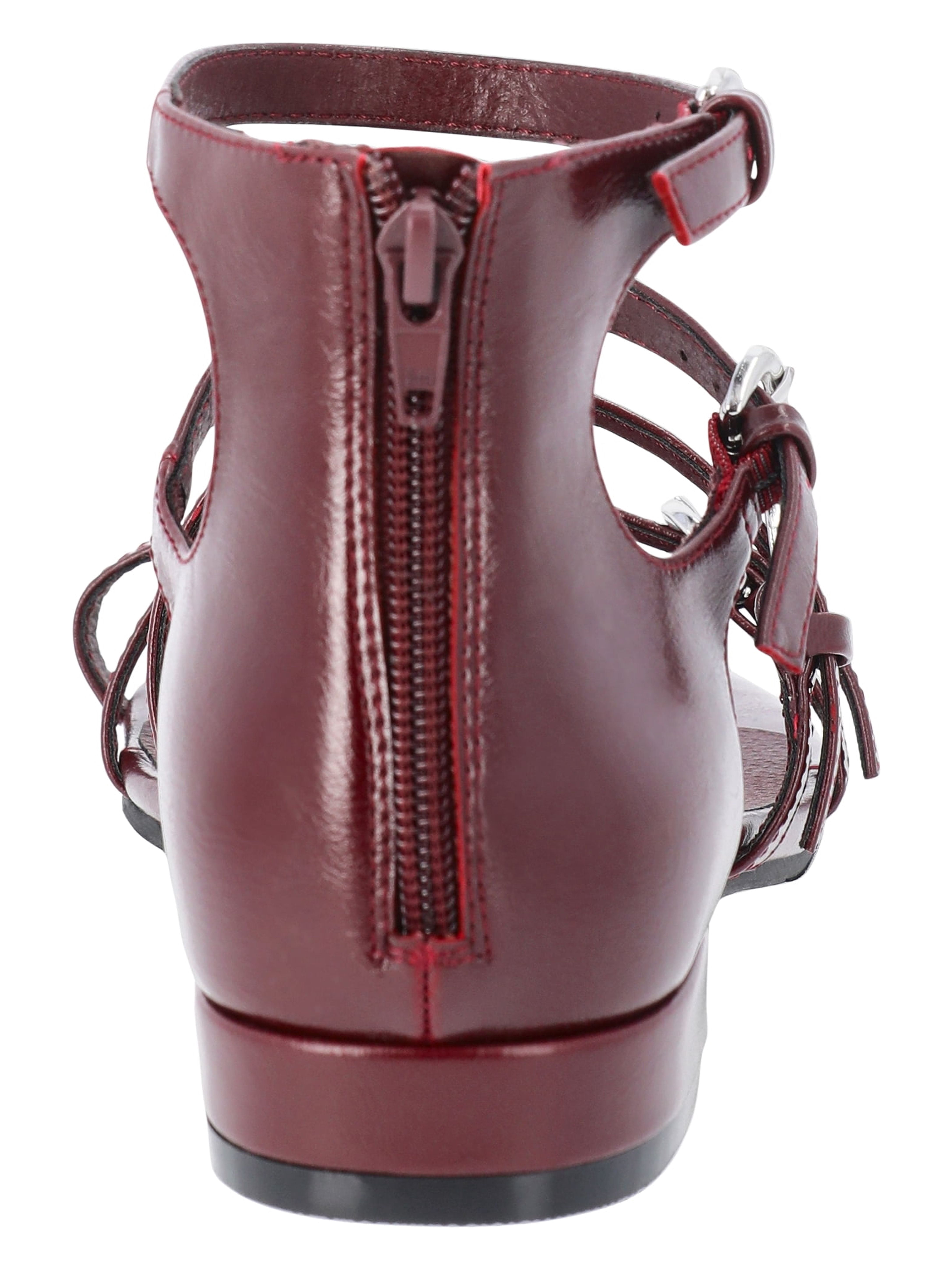 No Boundaries Women's Caged Toe Ring Sandal