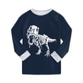 thumbnail image 6 of Xyant Pjs for Boys Dinosaur Pajamas Set Toddler Kids 2 Piece Long Sleeve Soft Cotton Sleepwear Size 5-6, 6 of 8