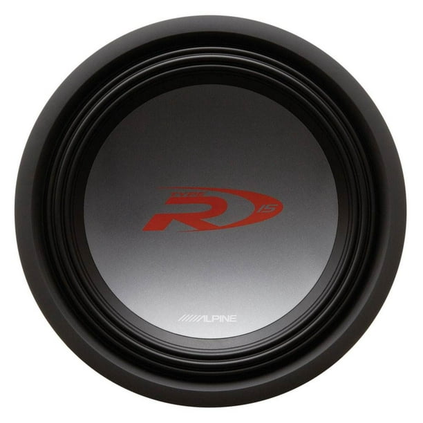 Alpine SWR1522D TypeR HAMR Engineered 750 Watt 15Inch Audio Car