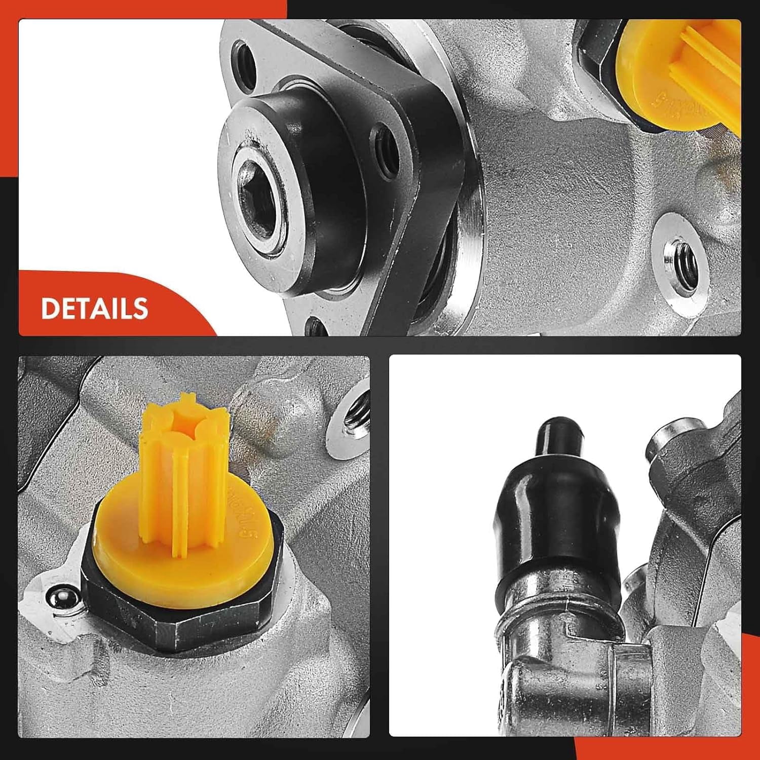 A-Premium Power Steering Pump Without Active Steering Replacement for BMW E60 E63 E65 545i 550i 645Ci 650i 745i 750i 2002-2010