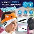 thumbnail image 5 of CozyPhones 3.0 Kids Headphones Wireless & Wired with Volume Limiting, Perfect Toddler Earphones - Includes Wired Option & Travel Bag. Great for Girl or Boy, School, Home and Travel - Fox, 5 of 10