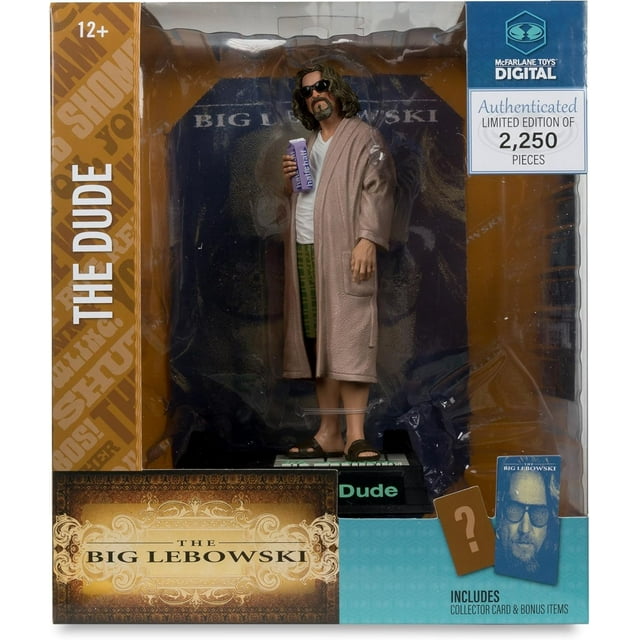 Movie Maniacs The Big Lebowski 6 Inch Static Figure Posed - The Dude Digital