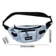 thumbnail image 2 of Riñonera de Nailon de Gran Capacidad para Hombre | Riñonera Deportiva Transpirable Estilo Harajuku Japonés | Riñonera Cruzada con Correa Ajustable para Correr, Senderismo, Ciclismo y Viajes, 2 of 5