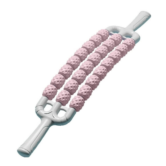 Pack Massage Stick 3 Pack 24 Beads Wolf Tooth Yoga Muscle Relaxation Roller Bendable Design
