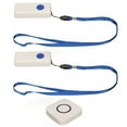 thumbnail image 3 of Smart Senior System, Elderly Monitoring Call Button 100-240V Strong Signal Transmission 4 Level Volume Adjustment Wireless  For Nursing Home For Door Bell US Plug, 3 of 8